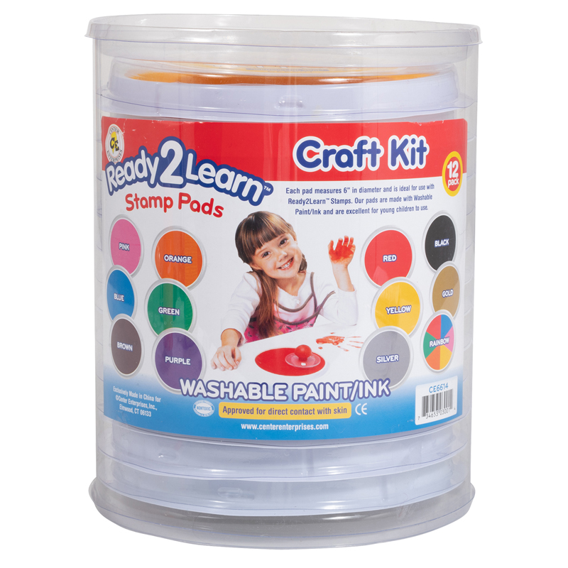 Jumbo Circular Washable Pads Craft