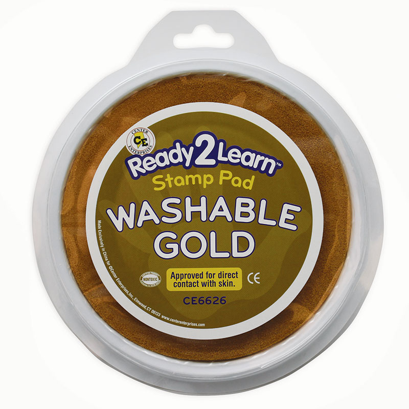 Jumbo Circular Washable Pads Gold