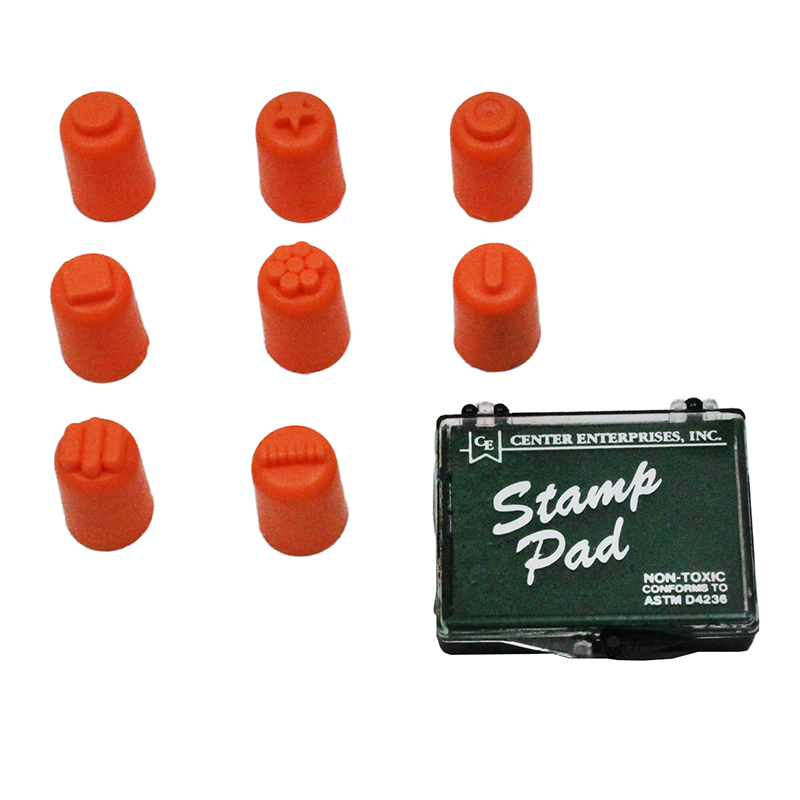 Finger Painters/Stampers Set Of 8