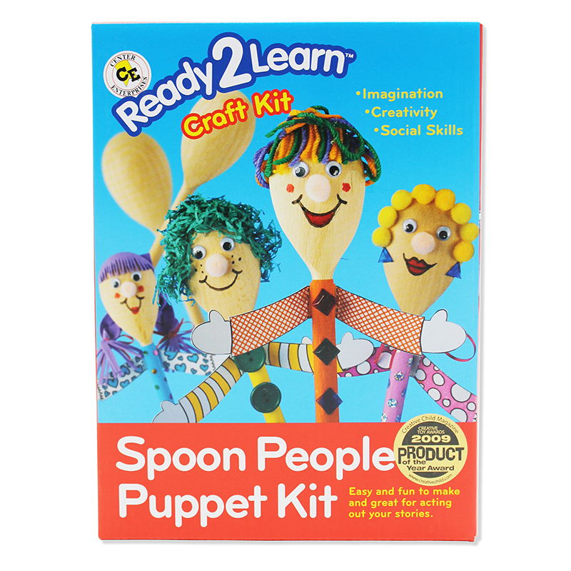 Ready2learn Craft Kit Spoon People