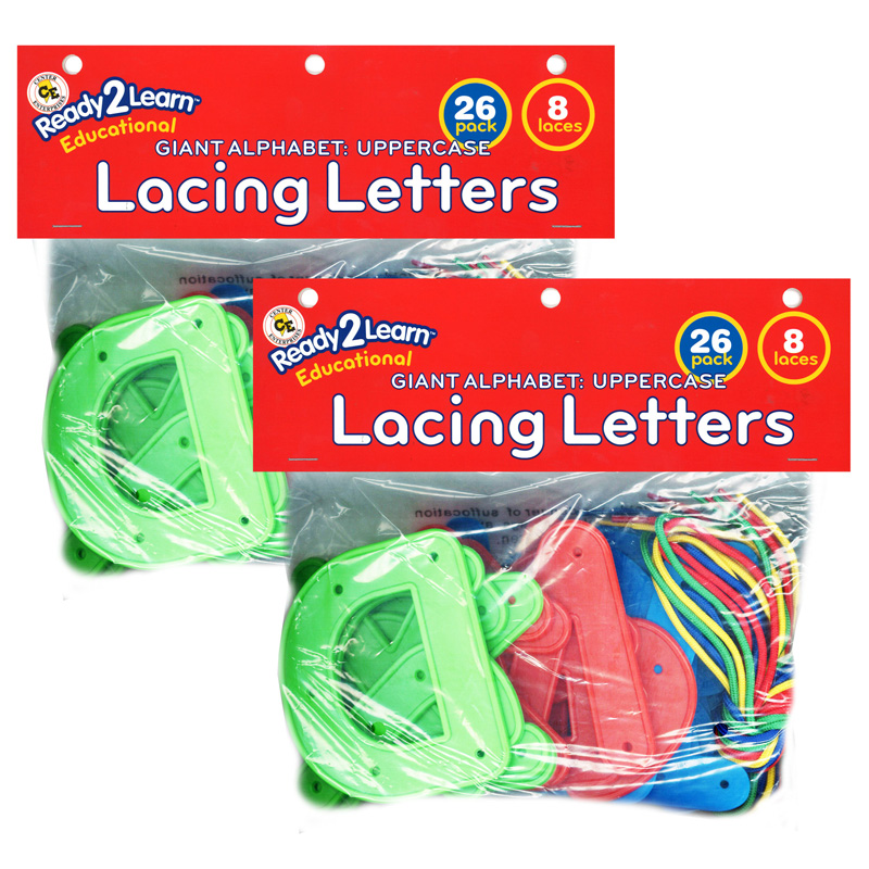 (2 Ea) Ready2lrn Lacing Letters