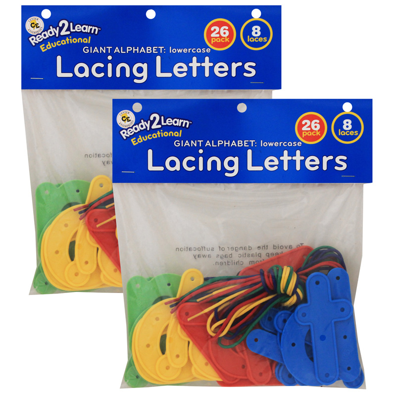 (2 Ea) Ready2lrn Lacing Letters