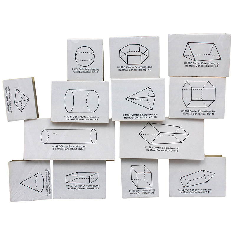 Stamp Set Three Dimensional 13/Pk