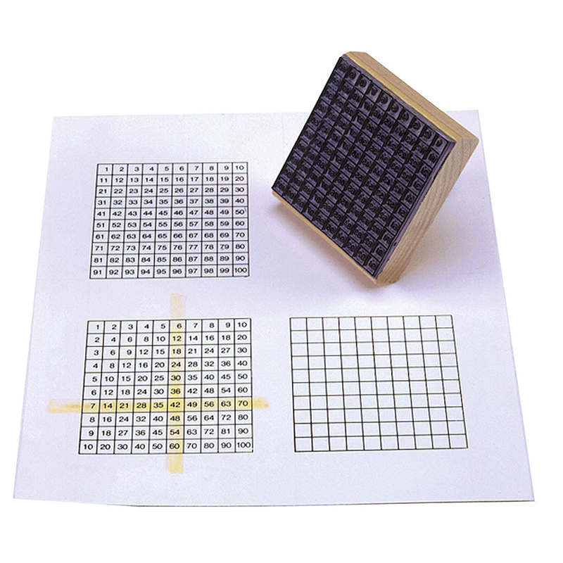 Stamp 100 Block Grid 3-3/4 X 3-3/4