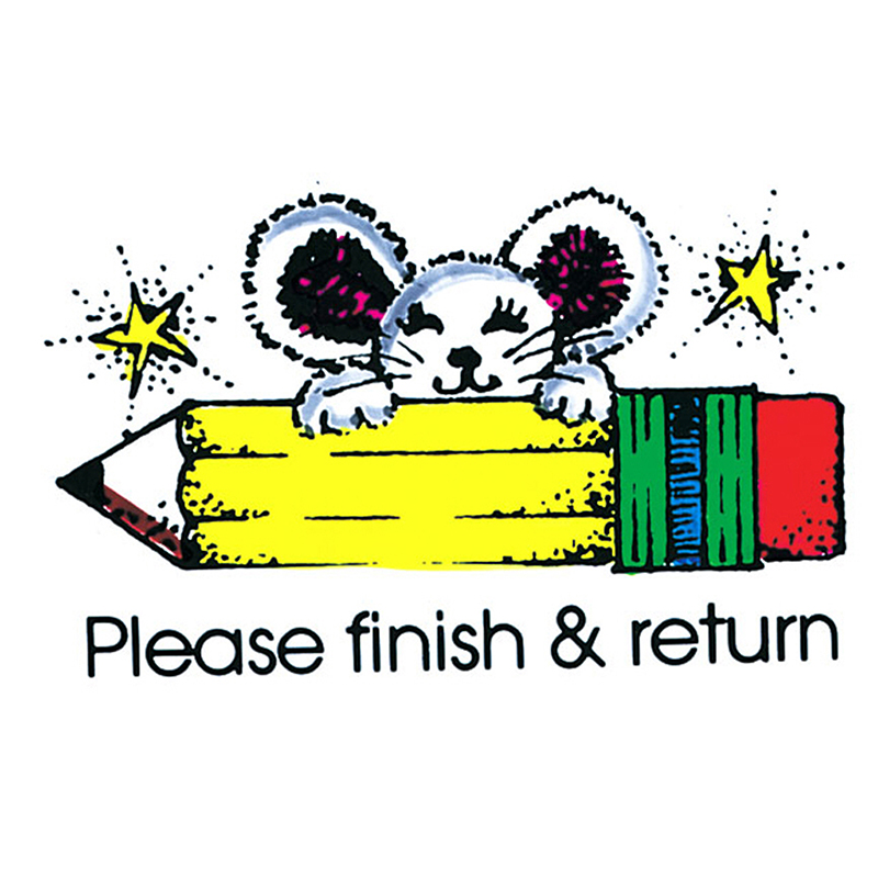 (6 Ea) Stamp Finish & Return Mouse