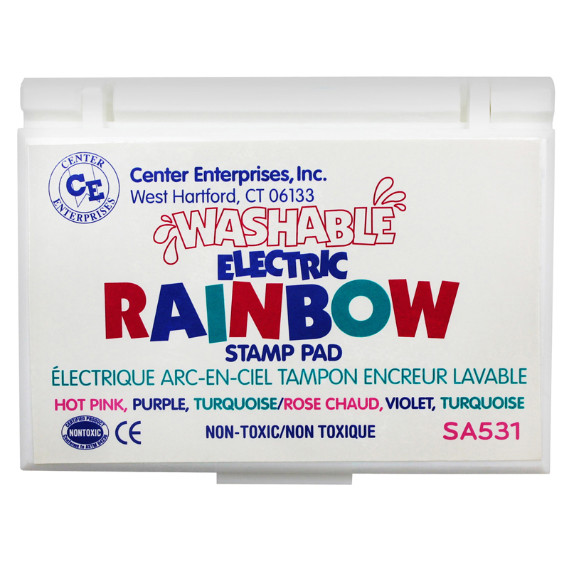 (3 Ea) Rainbow Stamp Pad 3 Electric