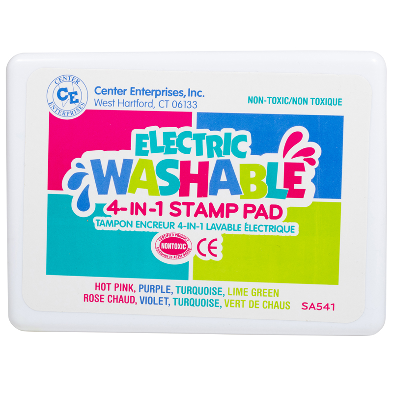 Stamp Pad Electric Washable Hot