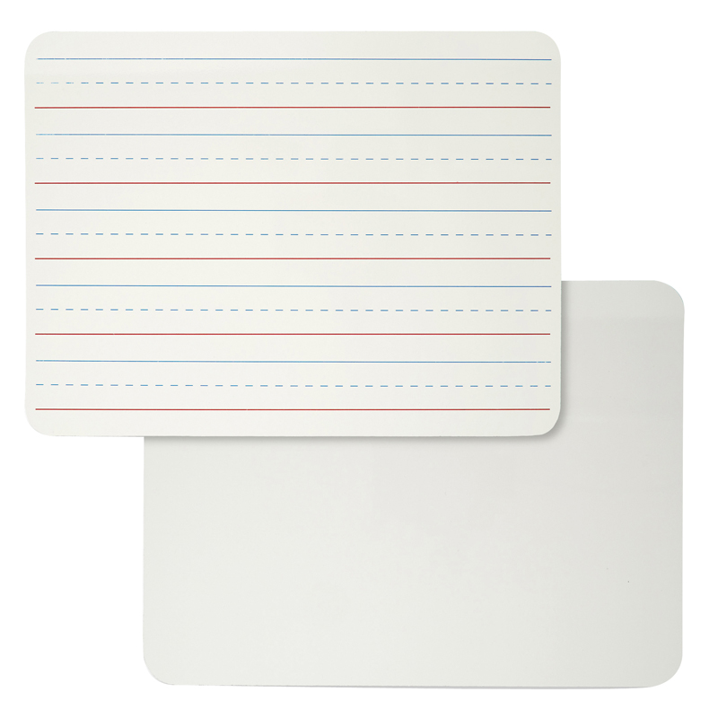 Lap Board 9 X 12 Plain Lined White