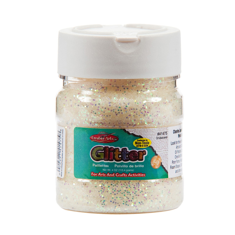 Creative Arts Glitter 4oz Iridescnt