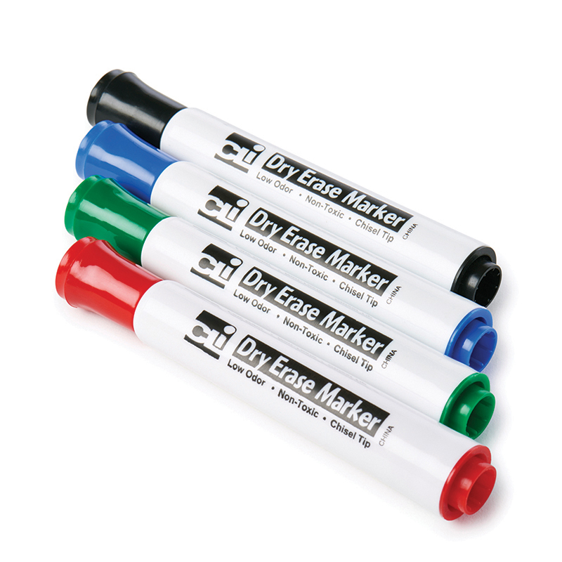 (12 Pk) Dry Erase Markers Barrel