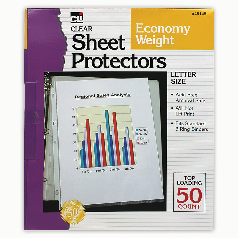 (5 Bx) Top Loading Sheet Protectors