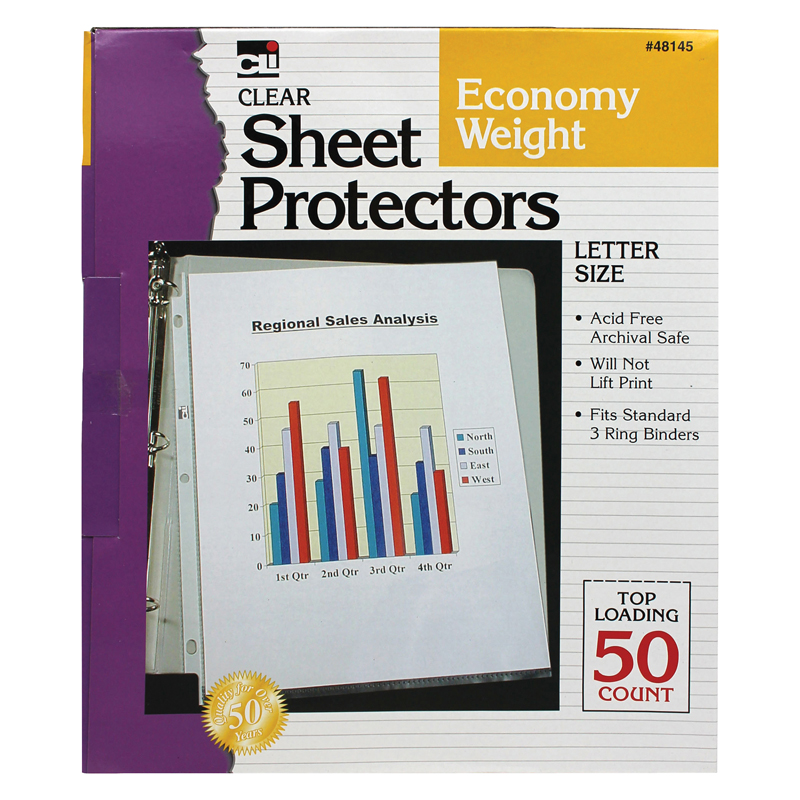 Top Loading Sheet Protectors Clear