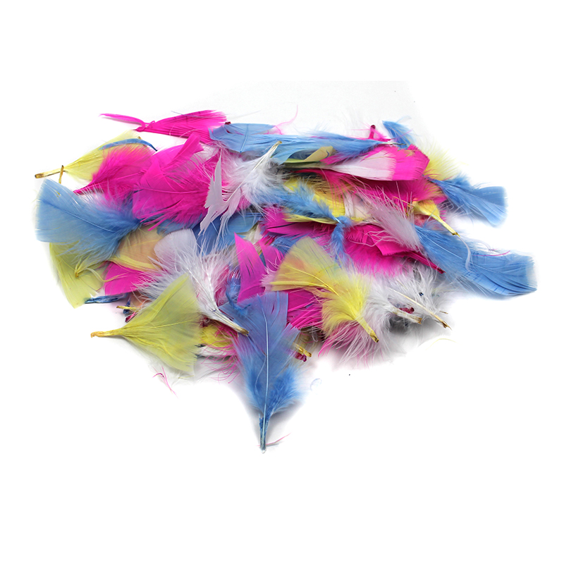 (12 Pk) Turkey Feathers Spring Clrs