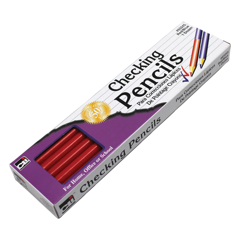 (6 Dz) Checking Pencils 12 Per Pk