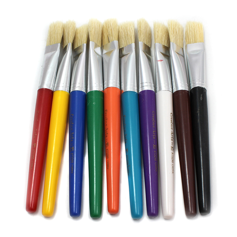 (3 St) Brushes Stubby Flt 10 Per Pk