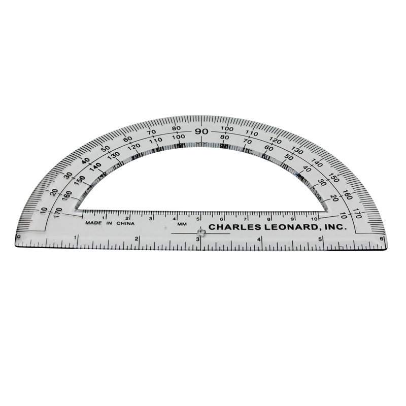 6 Inch Protractor Plastic