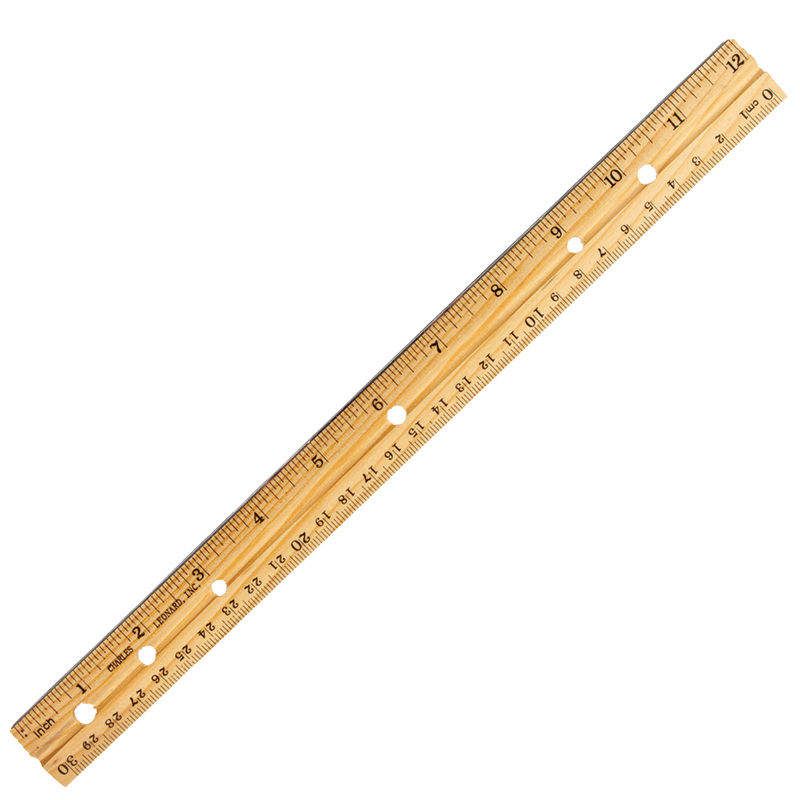 (36 Ea) Economy Wood Ruler