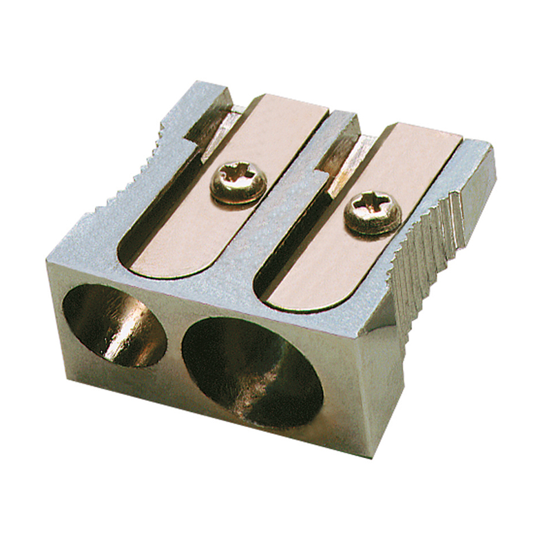 (12 Ea) Metal 2-Hole Pencil