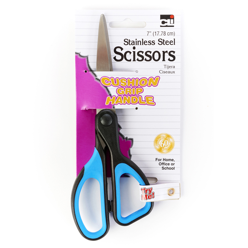 Cushion Grip Scissor 7in Straight