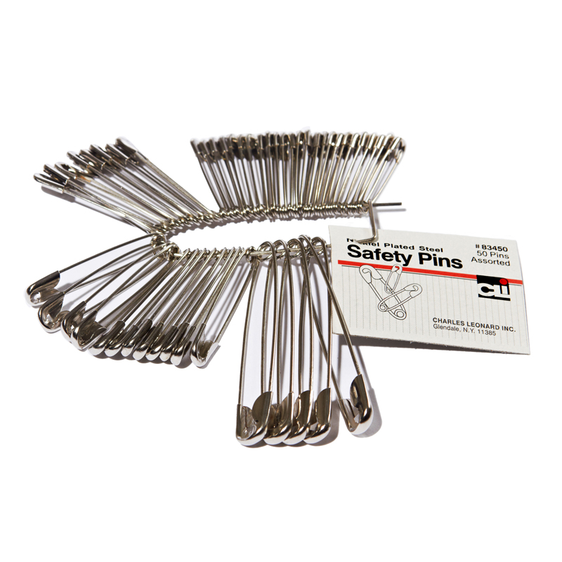 (12 Pk) Safety Pins Assorted Sizes