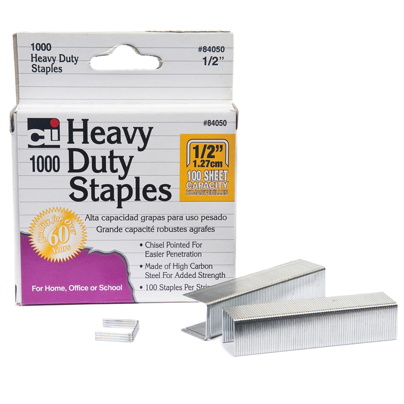 Extra Heavy Duty Staples 1/2