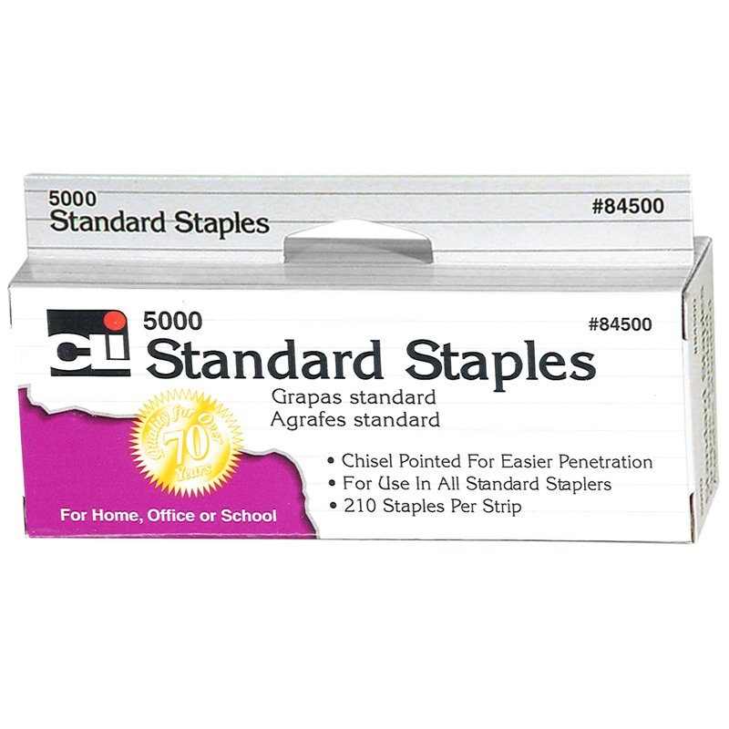 Chisel Point Standard Staples 5000