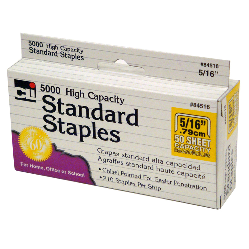 High Capacity Standard Staples 5000