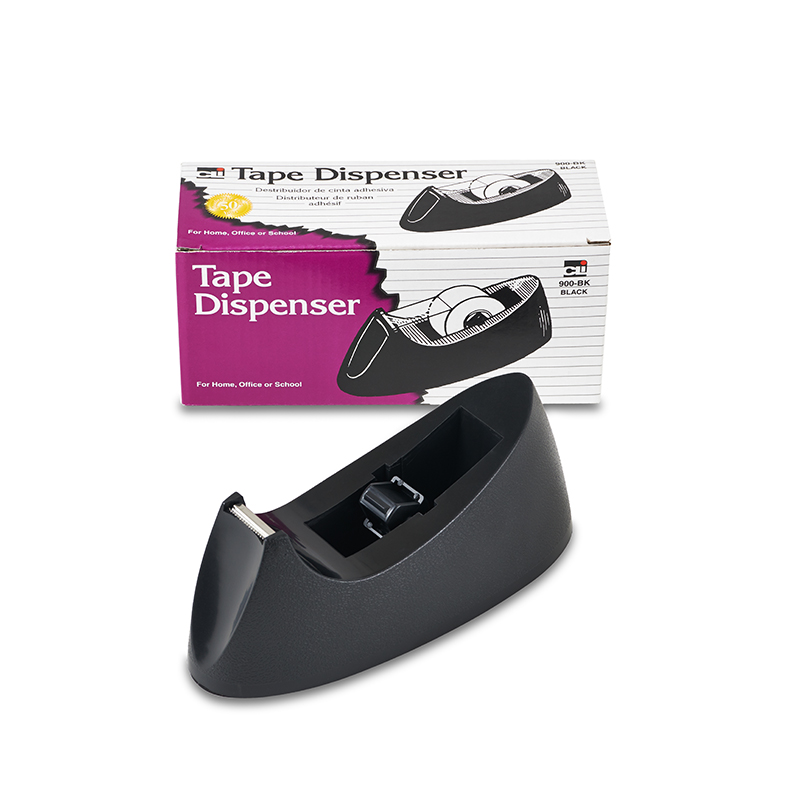 (6 Ea) Desk Tape Dispenser Black