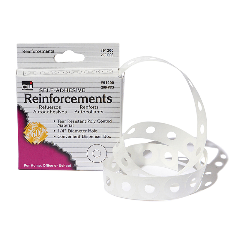 (24 Pk) Hole Reinforcements 200 Per