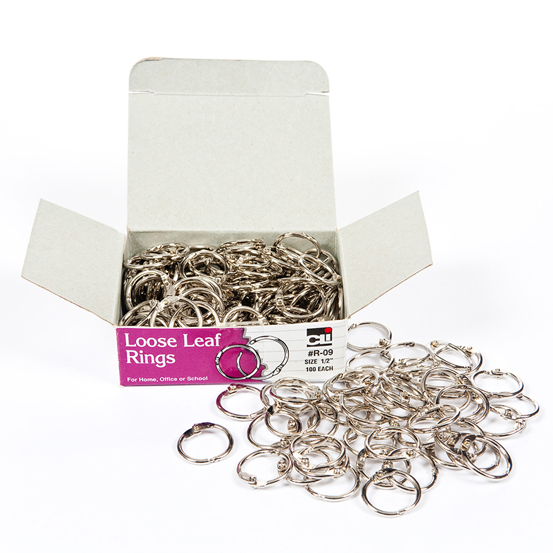 (3 Bx) Rings Loose Leaf 1/2in