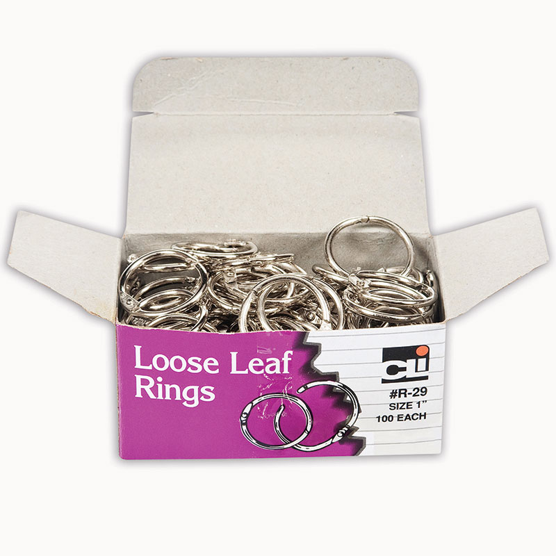 (2 Bx) Loose Leaf Book Rings