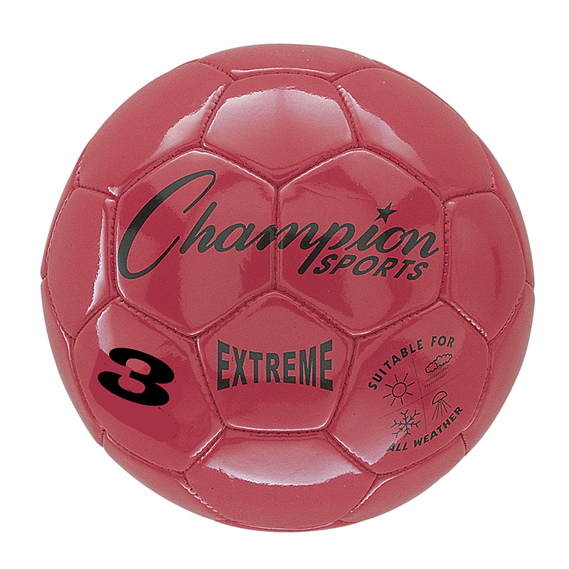 Soccer Ball Size3 Composite Red