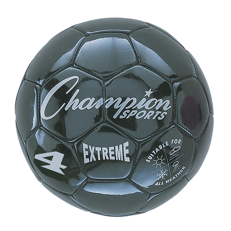 Soccer Ball Size4 Composite Black