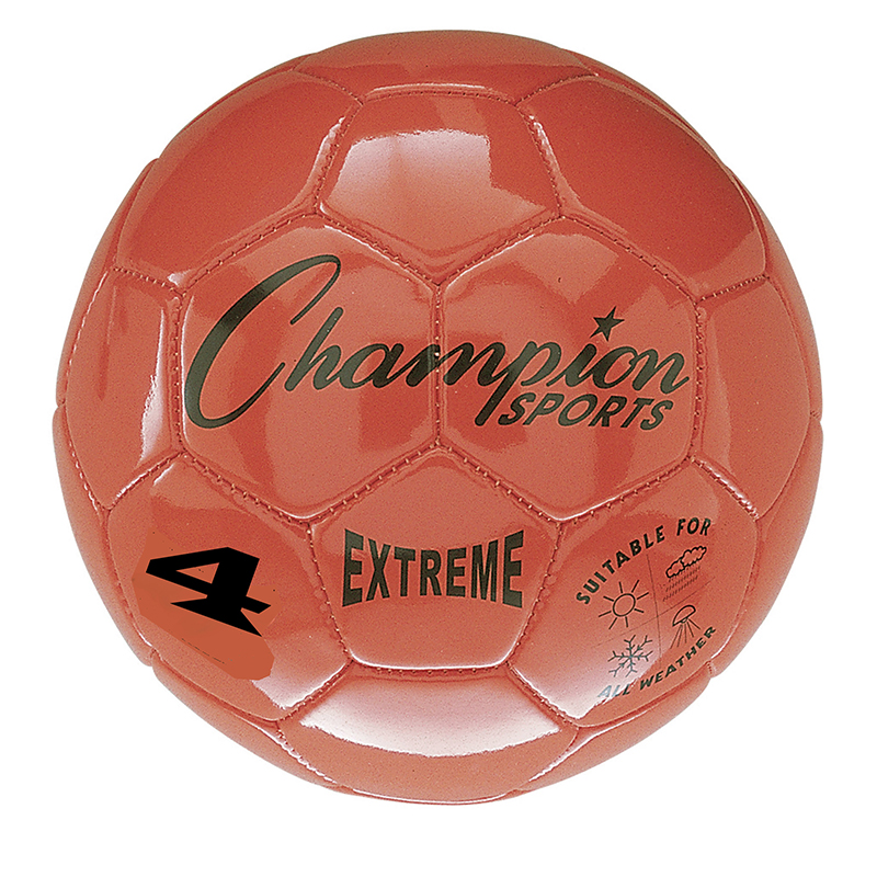 Soccer Ball Size4 Composite Orange