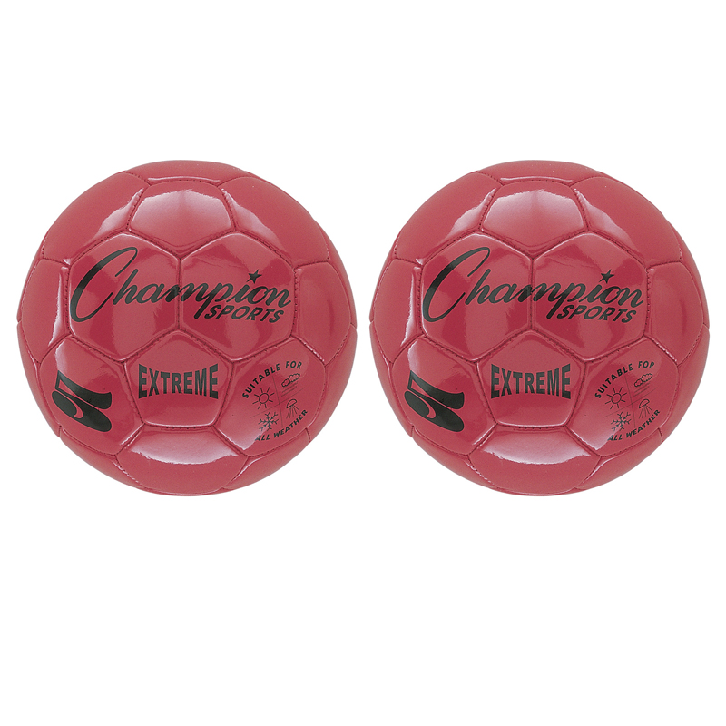 (2 Ea) Soccer Ball Size 5 Composite