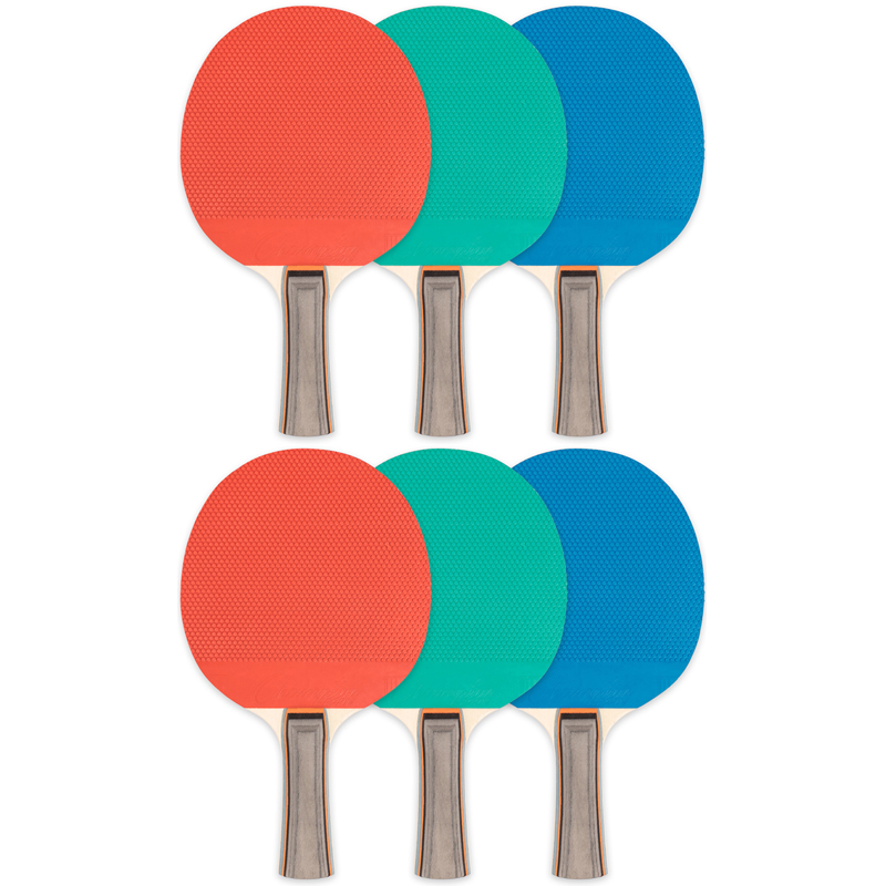 (6 Ea) Table Tennis Paddle Rubber