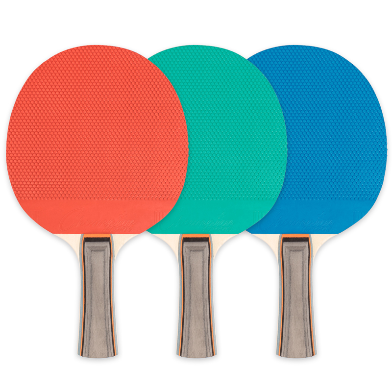 Table Tennis Paddle Rubber Wood