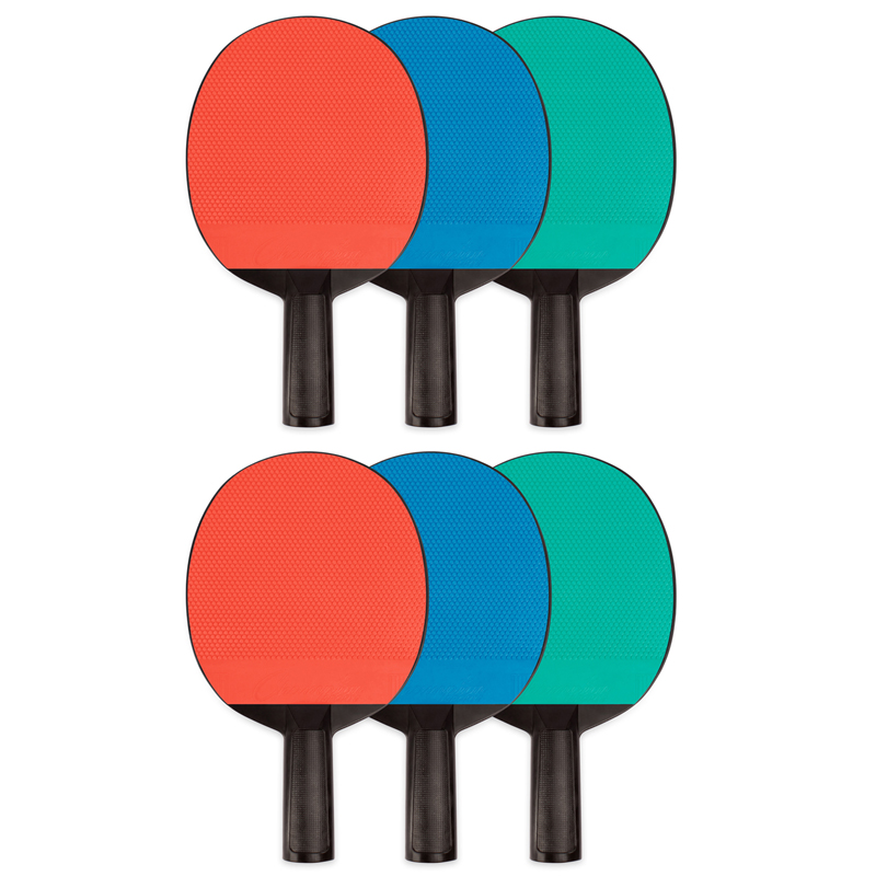 (6 Ea) Table Tennis Paddle Rubber
