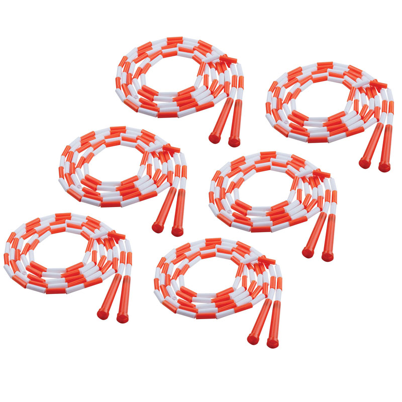 (6 Ea) Plastic Segmented Ropes 10ft