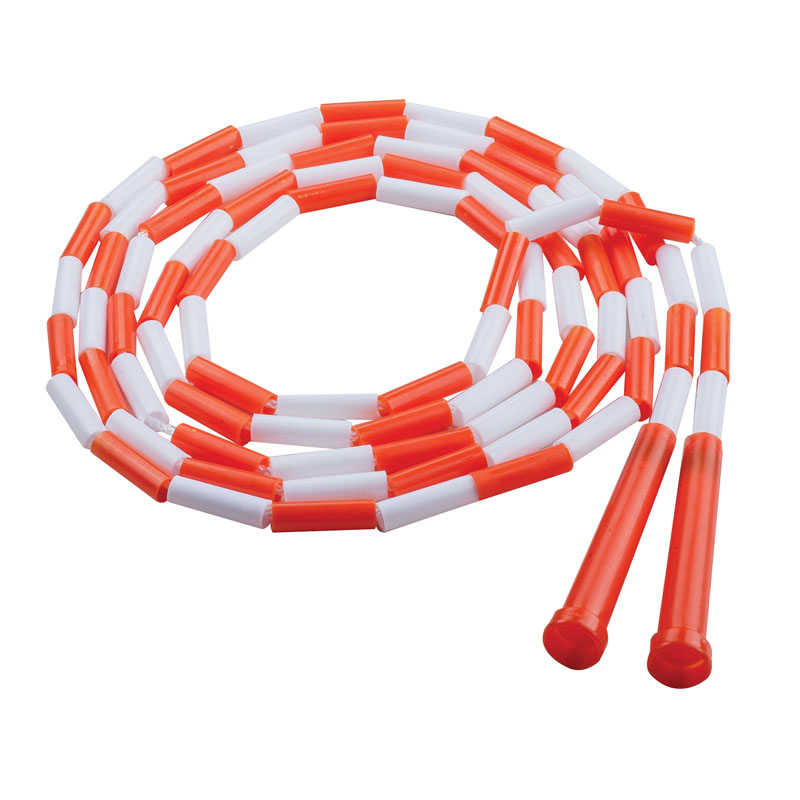 Plastic Segmented Ropes 10ft Orange