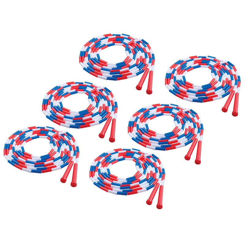 (6 Ea) Plastic Segmented Ropes 16ft