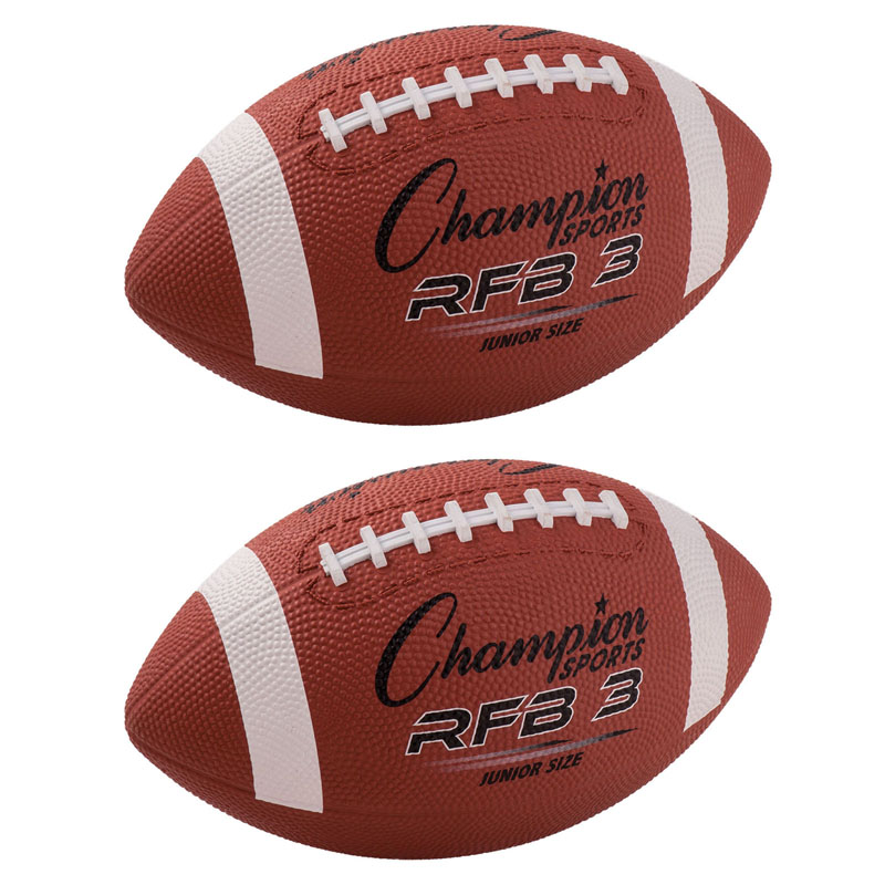 (2 Ea) Football Junior Sized