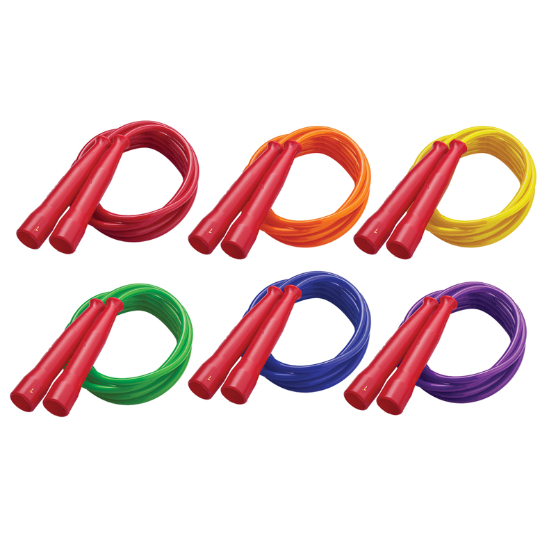 Speed Rope 7ft Red Handle Assorted