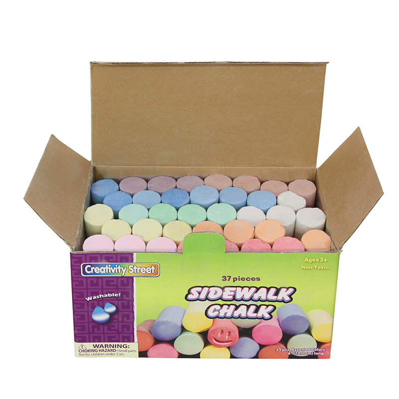 Sidewalk Chalk 37 Pieces