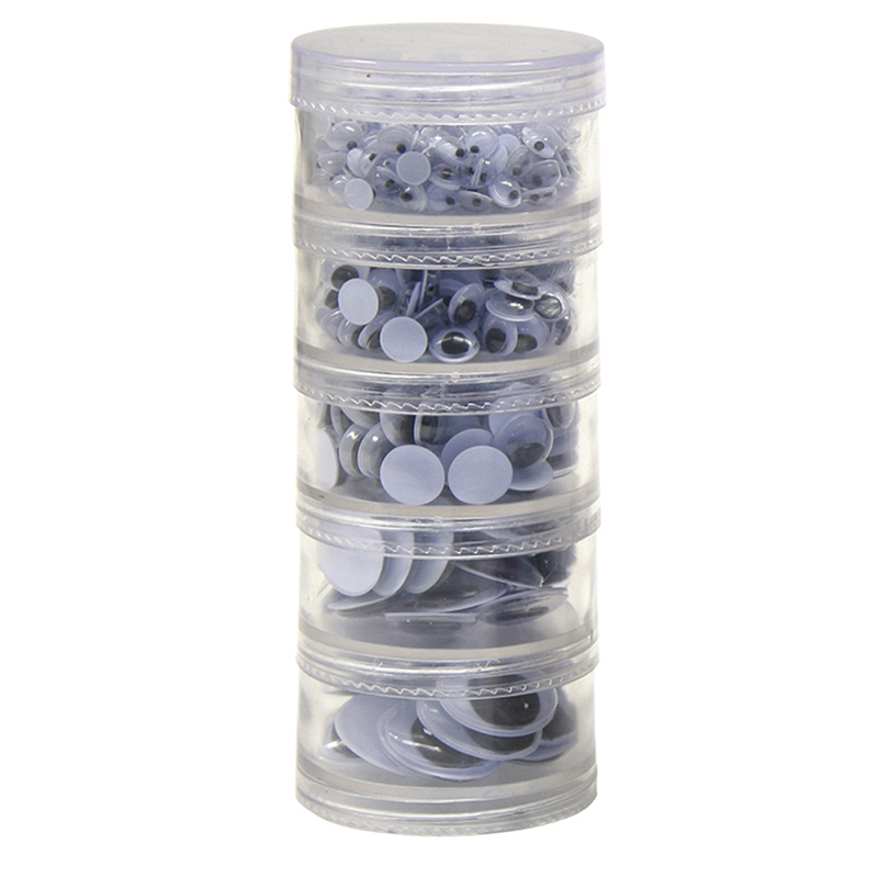 (2 Pk) Wiggle Eyes Stacking Storage