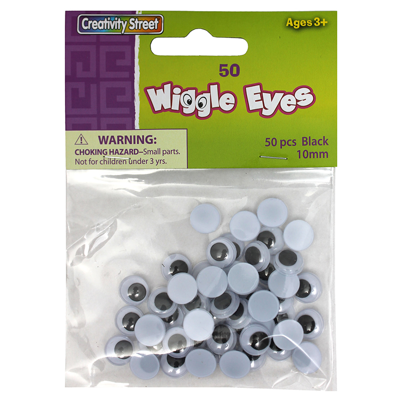 (12 Pk) Wiggle Eyes 10mm