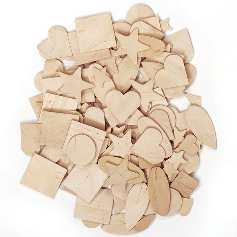 Wooden Shapes 1000 Pieces