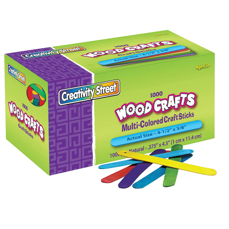 Craft Sticks 4 1/2 X 3/8 1000 Cnt