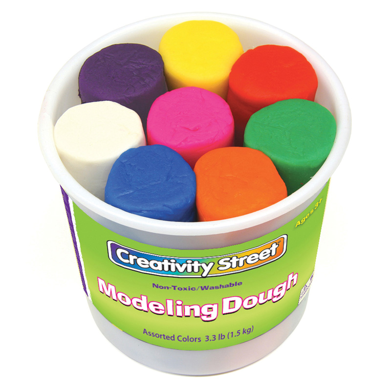 (2 Ea) Modeling Dough 8 Colors