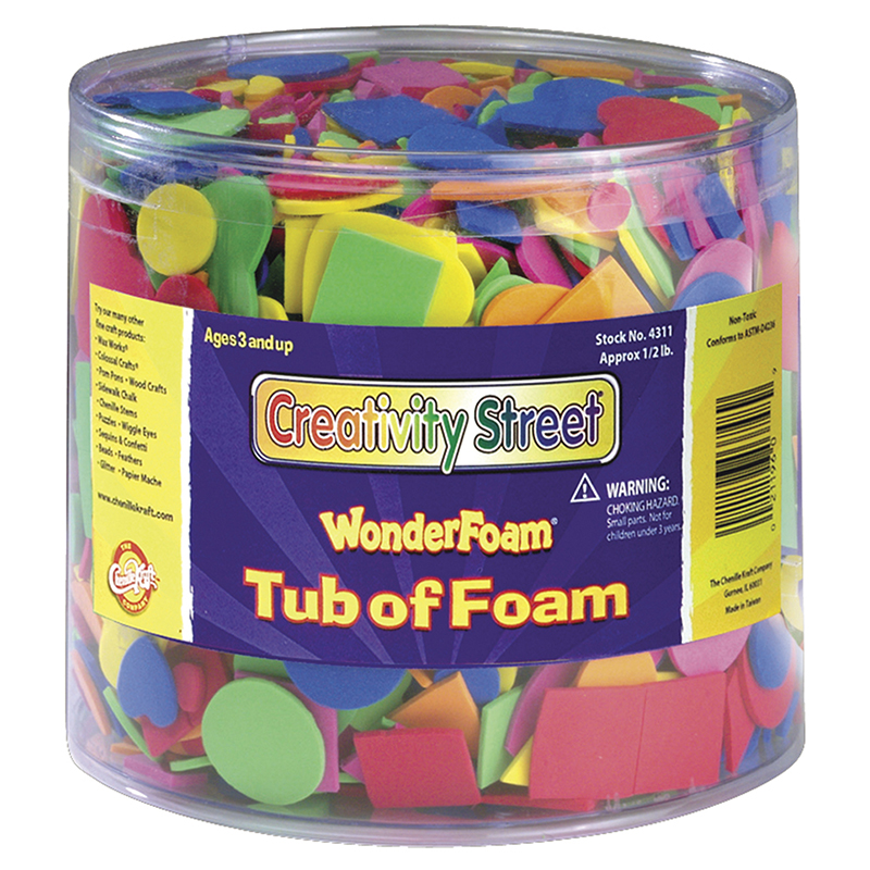 (2 Ea) Wonderfoam 1/2 Pound Tub